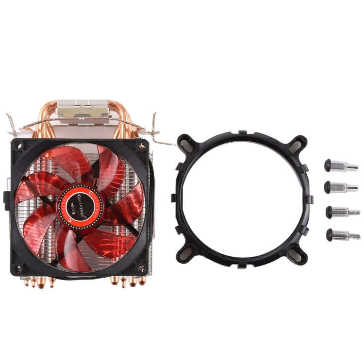 CoolAge L400 DC 12V 1600PRM 40.5cfm Heatsink Hydraulic Bearing Cooling Fan CPU Cooling Fan for AM...