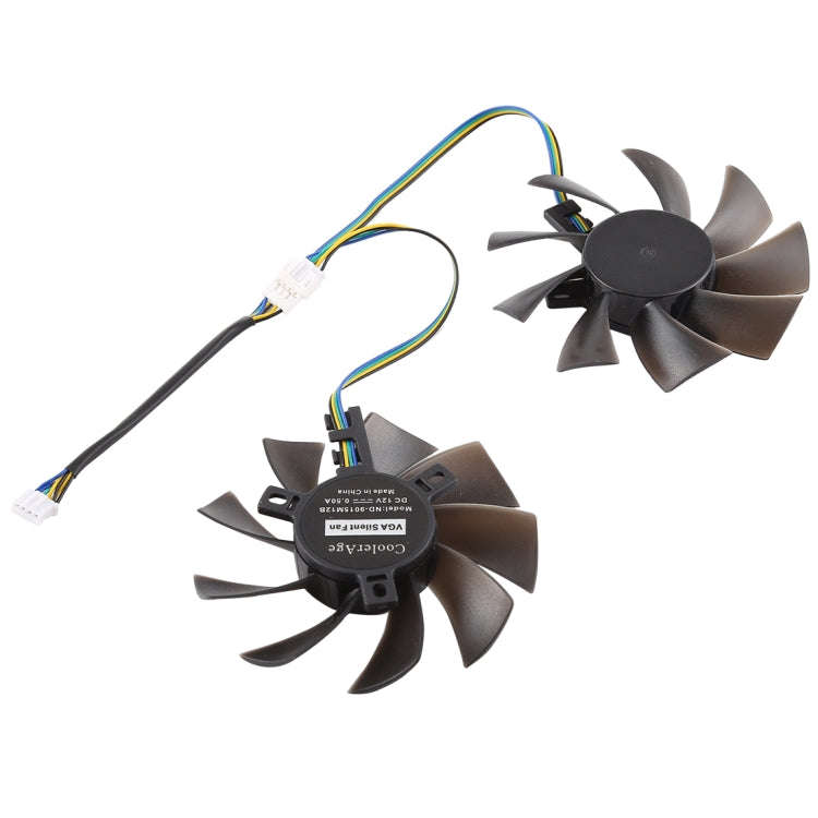 GFY09010E12SPA 4 Pin Graphics Card Cooling Fan for Zotac GTX 1070 Mini GTX 1060 6GB GTX1060, Diam...