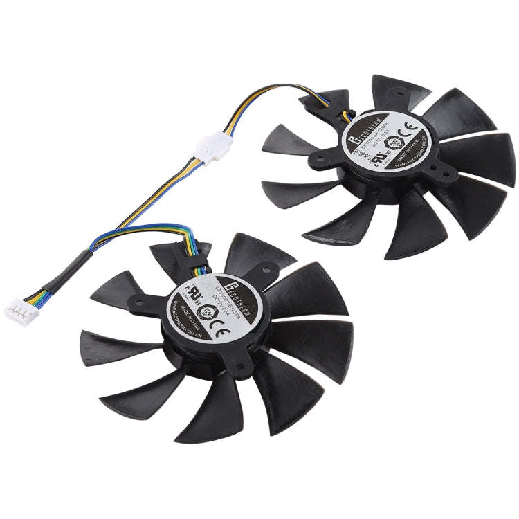 DC 12V 0.5A 4 Pin Female Original Desktop Computer Radiator Cooling Fan CPU Cooling Fan, Diameter...