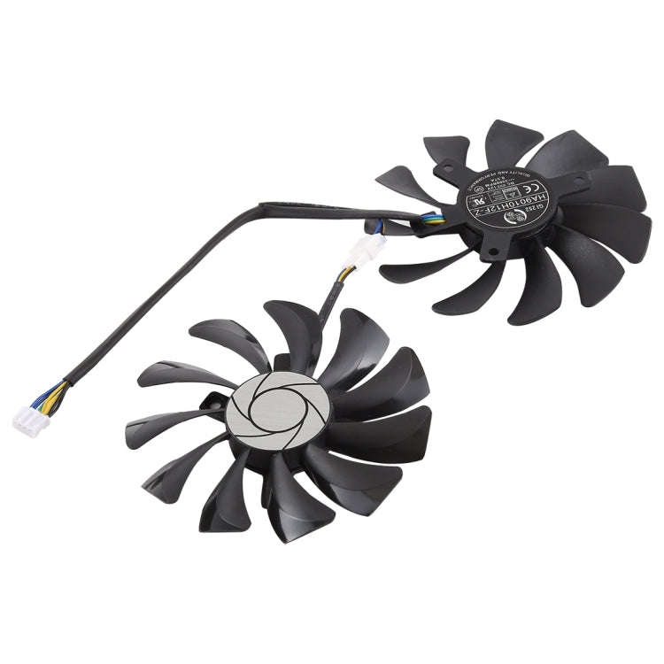 HA9010H12F-Z 4 Pin Graphics Card Cooling Fan for MSI GeForce GTX 1050 Hurricane GTX 1060 Hurrican...