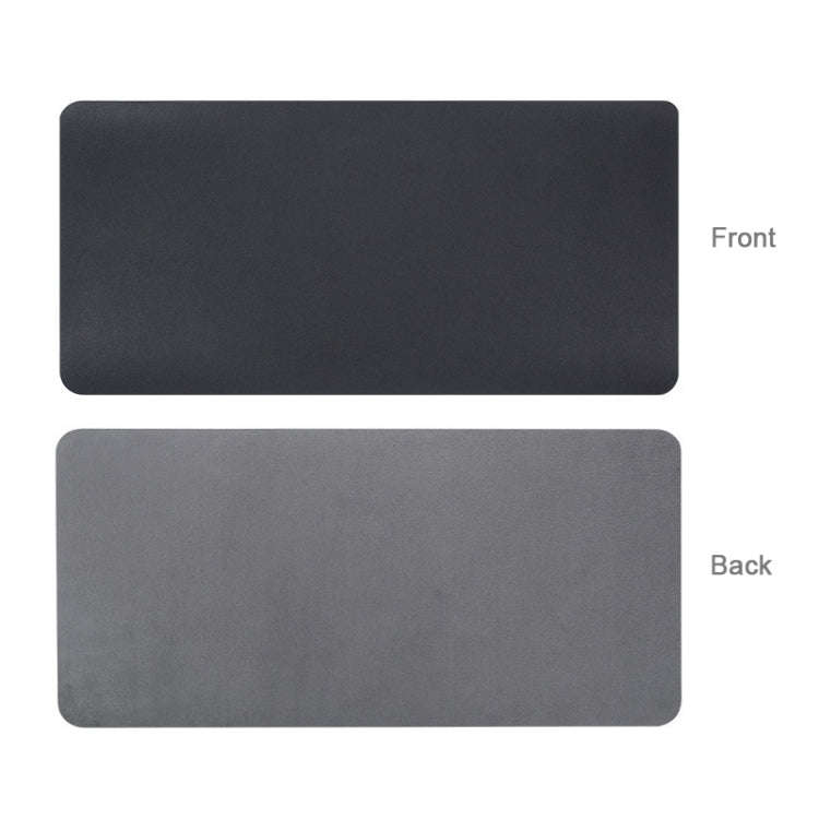 BUBM Multifunction Super Large Non-slip PU Leather Single-sided Mouse Pad Office Desk Mat, Size: ...