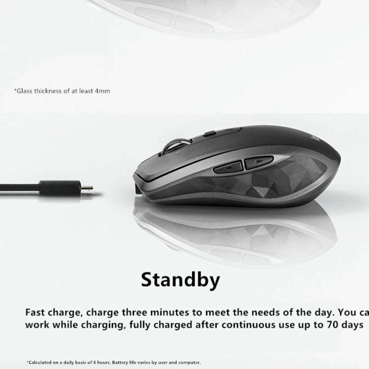 Logitech MX Anywhere 2S 4000DPI Bluetooth + Unifying Dual-mode Rechargeable Symmetrical Design Wi...