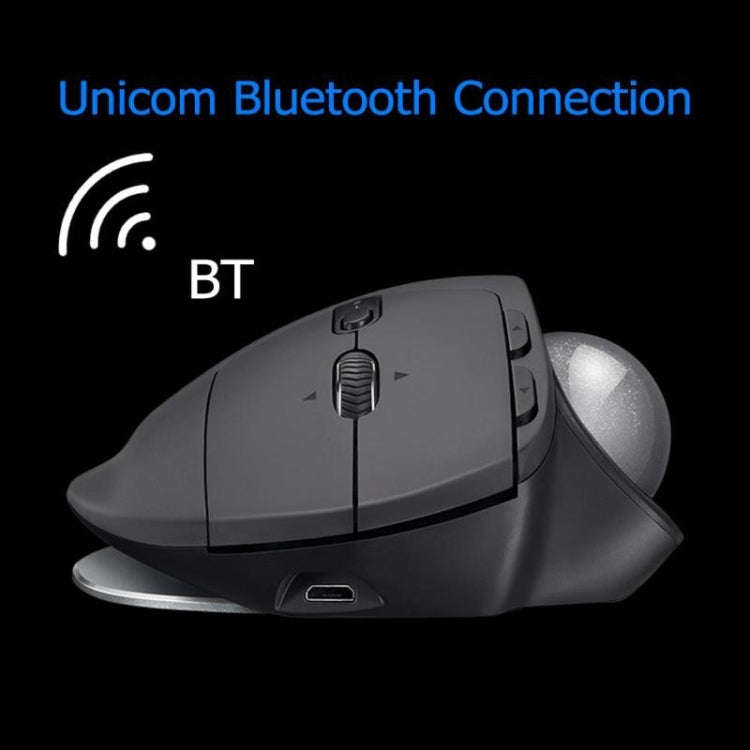 Logitech MX ERGO 440DPI Bluetooth + Unifying Dual-mode Wireless Trackball Optical Mouse(Black)