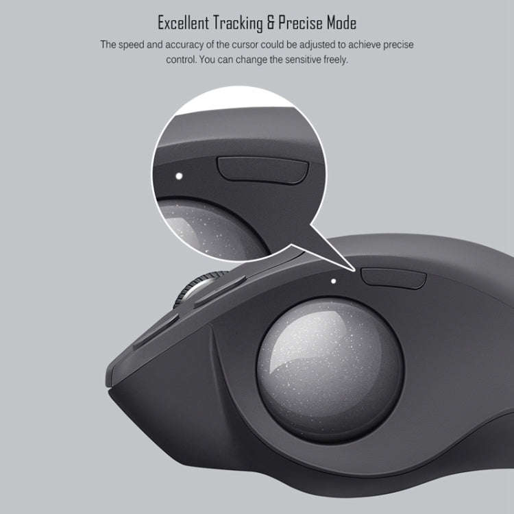 Logitech MX ERGO 440DPI Bluetooth + Unifying Dual-mode Wireless Trackball Optical Mouse(Black)
