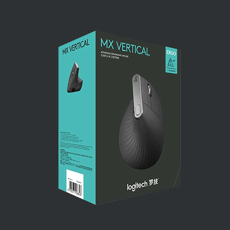 Logitech MX Vertical 4000DPI USB-C / Type-C + Unifying + Bluetooth Three-mode Ergonomic Wireless ...