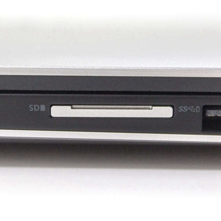 BASEQI Hidden Aluminum Alloy High Speed SD Card Case for Dell XPS 13.3 inch Laptop