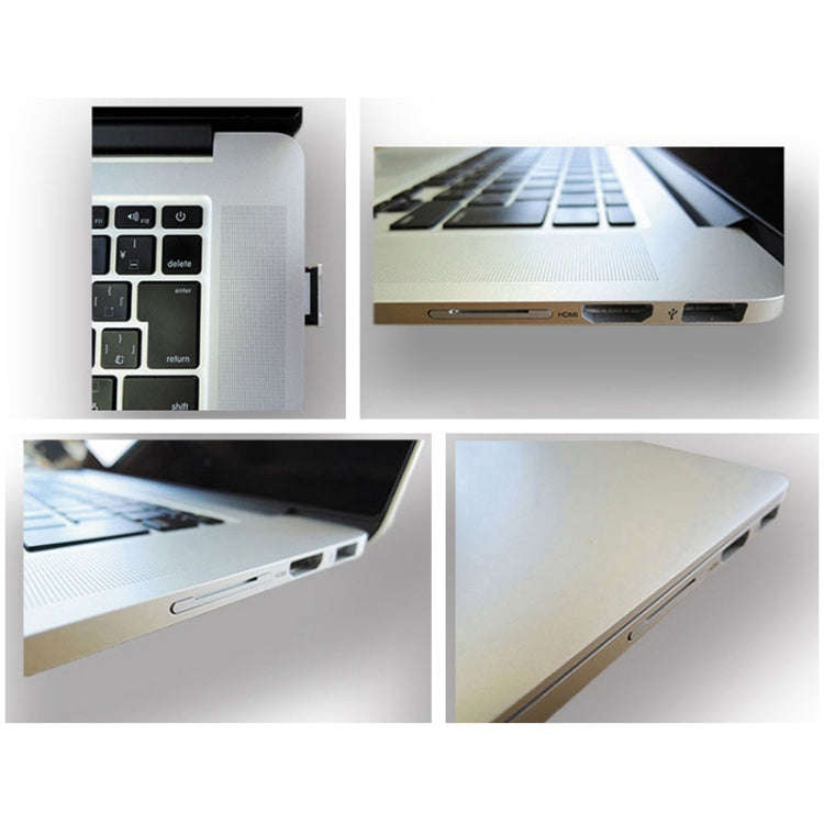 BASEQI Hidden Aluminum Alloy SD Card Case for Lenovo Flex4-14 Laptop
