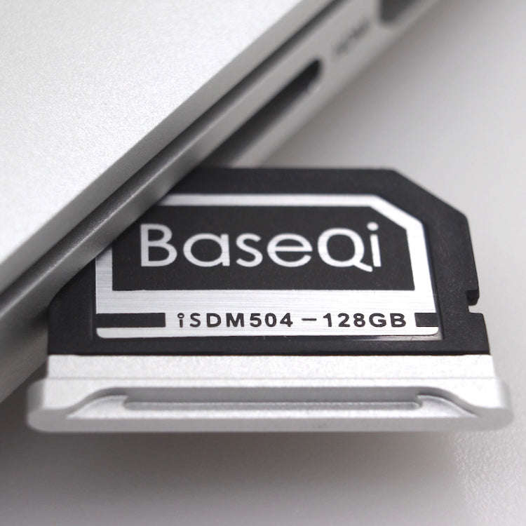 BASEQI 504MSV 128GB Aluminum Alloy Micro SD(TF) Memory Card for Macbook Pro Retina 15 inch (End o...