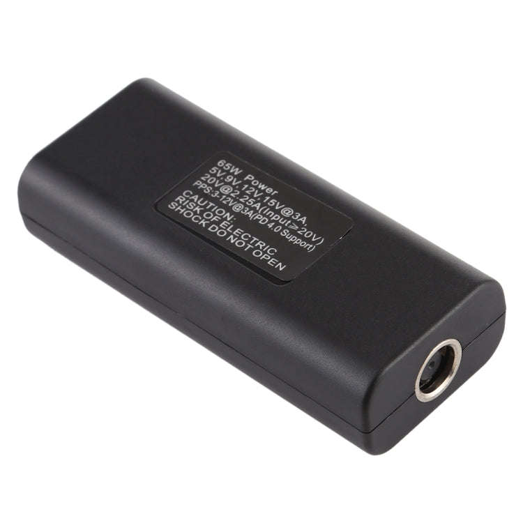 DC 7.4 x 0.6mm Power Jack Female to USB-C / Type-C Female Power Connector Adapter with 15cm USB-C...