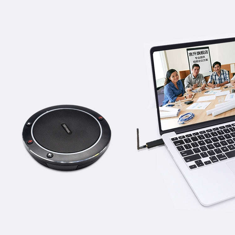YANS YS-M86 Video Conference Wireless Omnidirectional Microphone(Black)