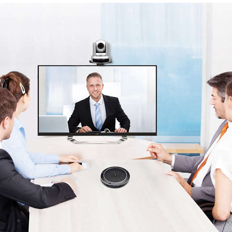 YANS YS-M86 Video Conference Wireless Omnidirectional Microphone(Black)