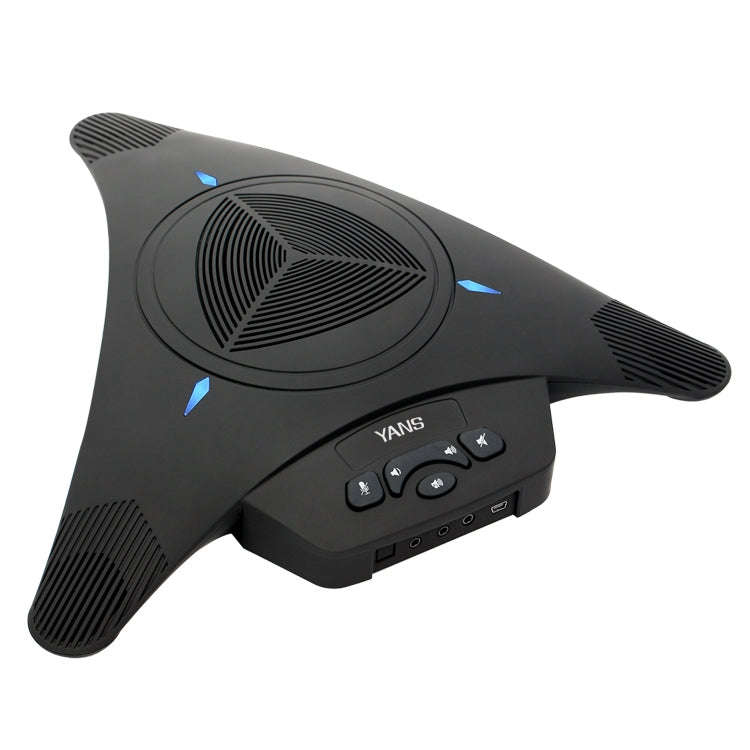 YANS YS-M21 USB Mini Port Video Conference Omnidirectional Microphone (Black)