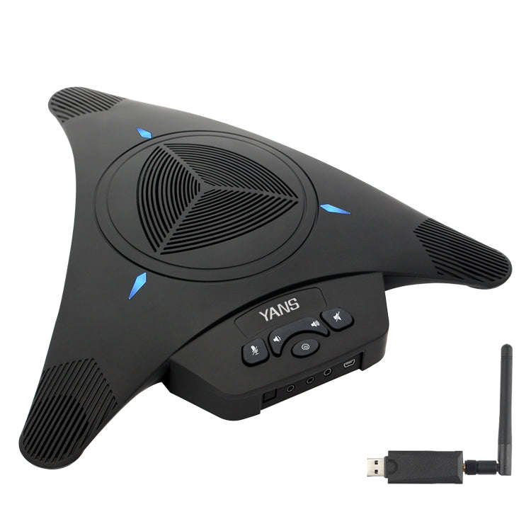 YANS YS-M21W USB Mini Port Video Conference Omnidirectional Microphone (Black)