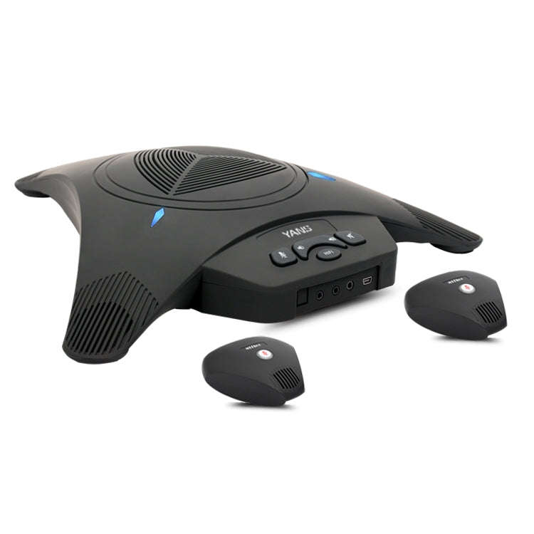 YANS YS-M23-2 USB Mini Port Video Conference Expanded Omnidirectional Microphone (Black)