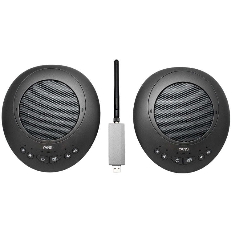 YANS YS-M31L 2.4G Video Conference Wireless Omnidirectional Microphone (Black)