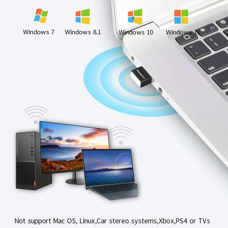 USB External Bluetooth 5.3 Adapter (Black)