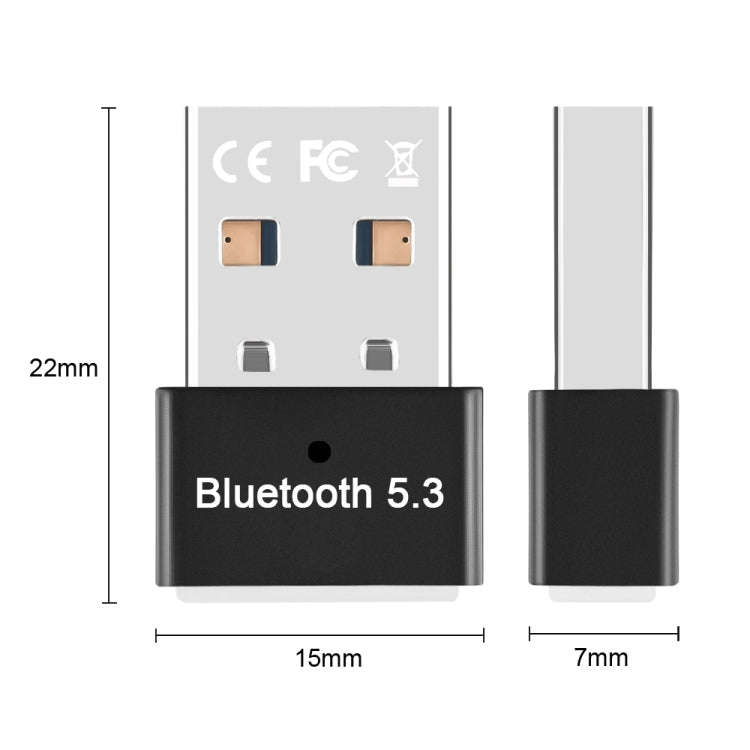 USB External Bluetooth 5.3 Adapter (Black)