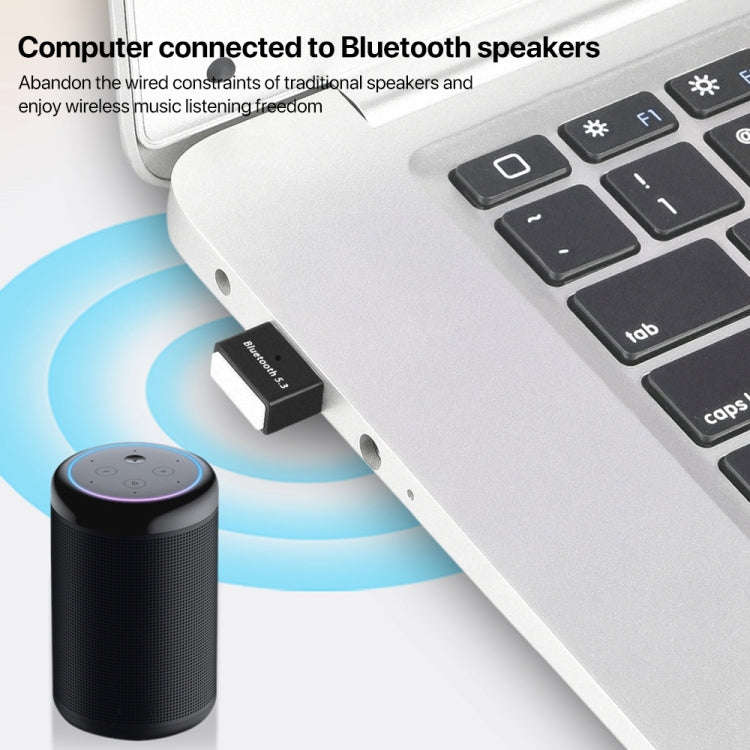 USB External Bluetooth 5.3 Adapter (Black)