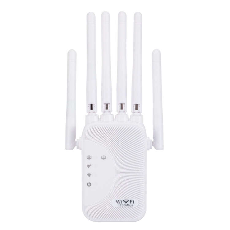 SM-011 Six-antenna 1200M Repeater WiFi Wireless Router (EU Plug)