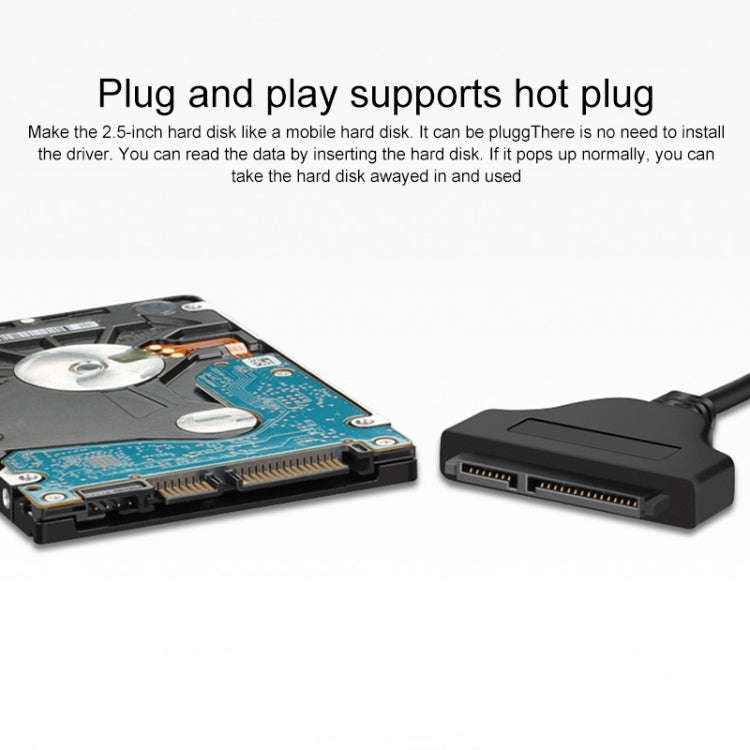 USB 3.0 to SATA 6G USB Easy Drive Cable, Cable Length: 15cm
