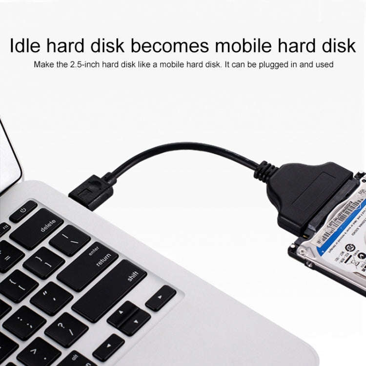 USB 3.0 to SATA 6G USB Easy Drive Cable, Cable Length: 15cm
