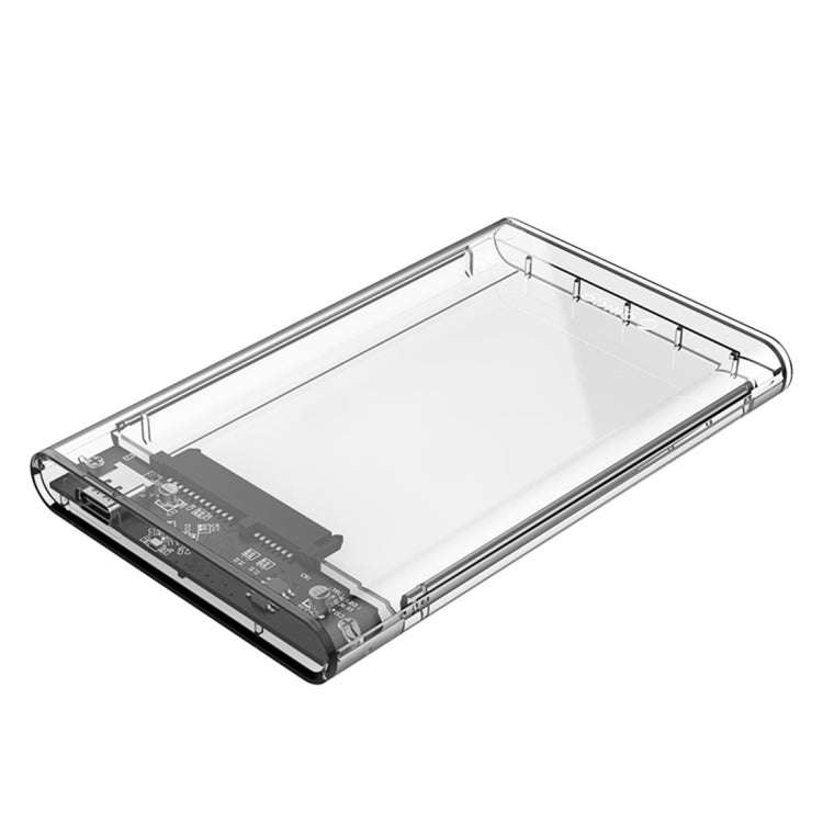 ORICO 2139C3-G2 SATA 2.5 inch USB3.1 Gen2 USB-C / Type-C Interface Transparent Hard Drive Enclosu...