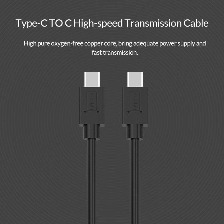 ORICO 2139C3-G2 SATA 2.5 inch USB3.1 Gen2 USB-C / Type-C Interface Transparent Hard Drive Enclosu...