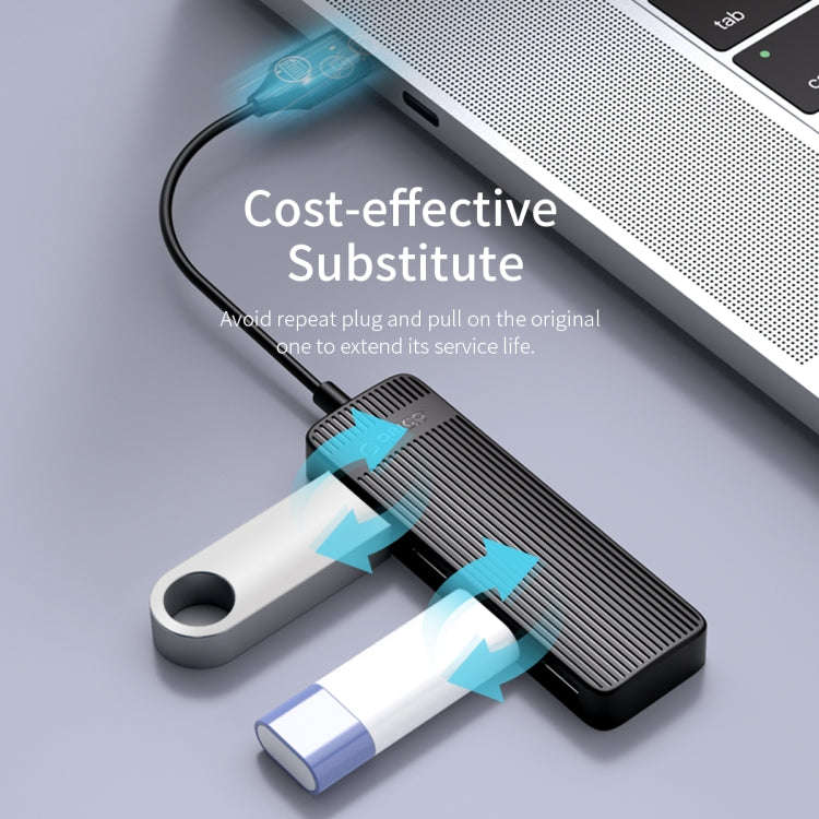 ORICO FL02 480Mbps 4 Ports USB 2.0 HUB (Black)