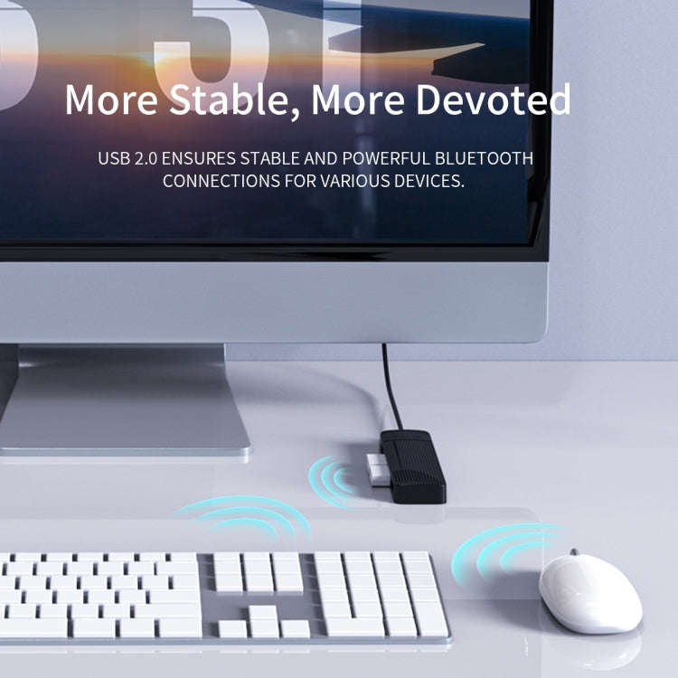 ORICO FL02 480Mbps 4 Ports USB 2.0 HUB (Black)