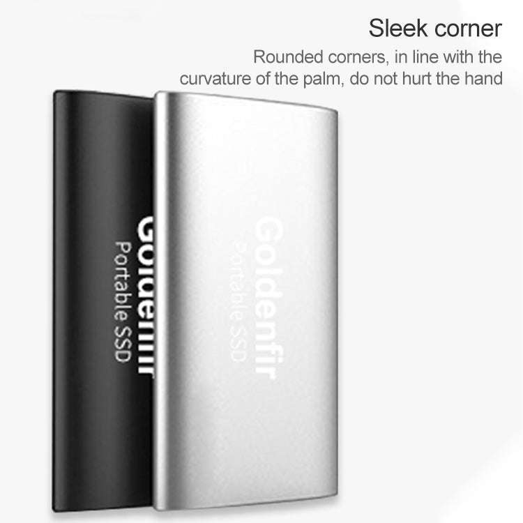 Goldenfir NGFF to Micro USB 3.0 Portable Solid State Drive, Capacity: 60GB(Silver)