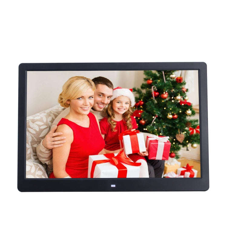 15-inch Digital Photo Frame Electronic Photo Frame Ultra-narrow Side Support 1080P Wall-mounted A...