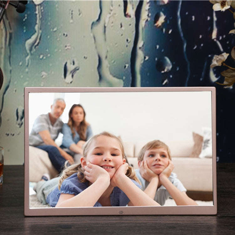 15-inch Digital Photo Frame Electronic Photo Frame Ultra-narrow Side Support 1080P Wall-mounted A...