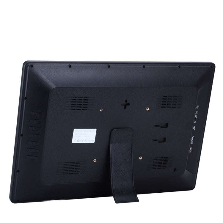 17 inch Display Rack Container Advertising Machine Digital Photo Frame Support Water Subtitles(Bl...