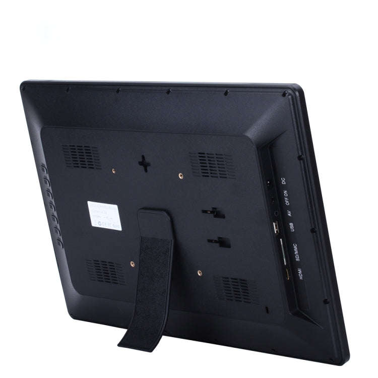 17 inch Display Rack Container Advertising Machine Digital Photo Frame Support Water Subtitles(Bl...