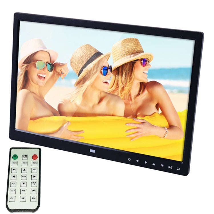 15.0 inch LED Display Digital Photo Frame with Holder / Remote Control, Allwinner, Support USB / ...