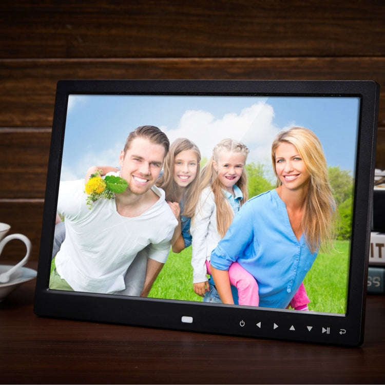 13.0 inch LED Display Digital Photo Frame with Holder / Remote Control, Allwinner, Support USB / ...
