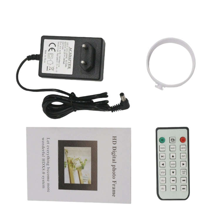 17.0 inch LED Display Digital Photo Frame with 7-keys Touch Button Control / Holder / Remote Cont...