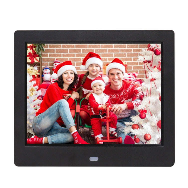 AC 100-240V 8 inch TFT Screen Digital Photo Frame with Holder & Remote Control, Support USB / SD ...