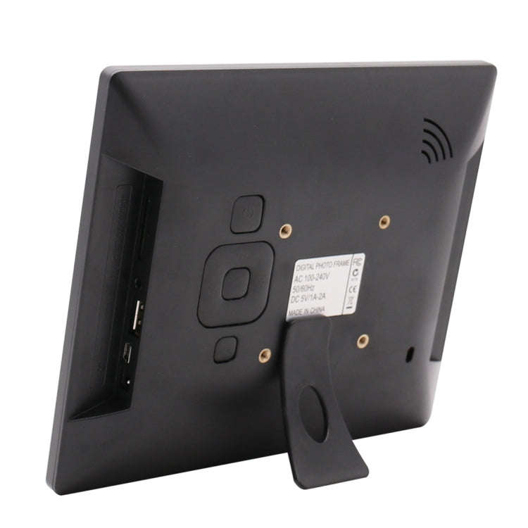 AC 100-240V 8 inch TFT Screen Digital Photo Frame with Holder & Remote Control, Support USB / SD ...