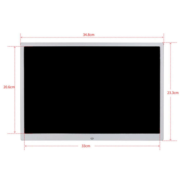 HSD1504 15.4 inch LED 1280x800 High Resolution Display Digital Photo Frame with Holder and Remote...