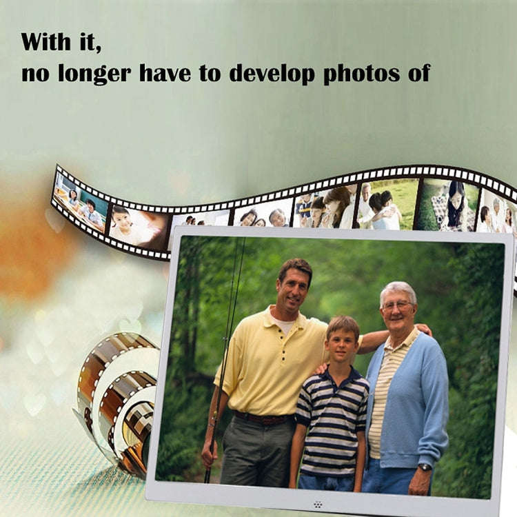 HSD1504 15.4 inch LED 1280x800 High Resolution Display Digital Photo Frame with Holder and Remote...