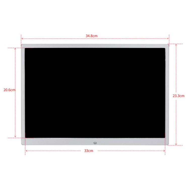 HSD1504 15.4 inch LED 1280x800 High Resolution Display Digital Photo Frame with Holder and Remote...