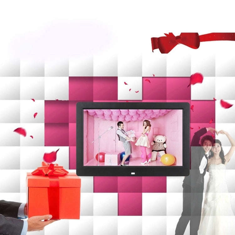 13 inch LED Display Digital Photo Frame with Holder & Remote Control, Allwinner F16, Support SD /...