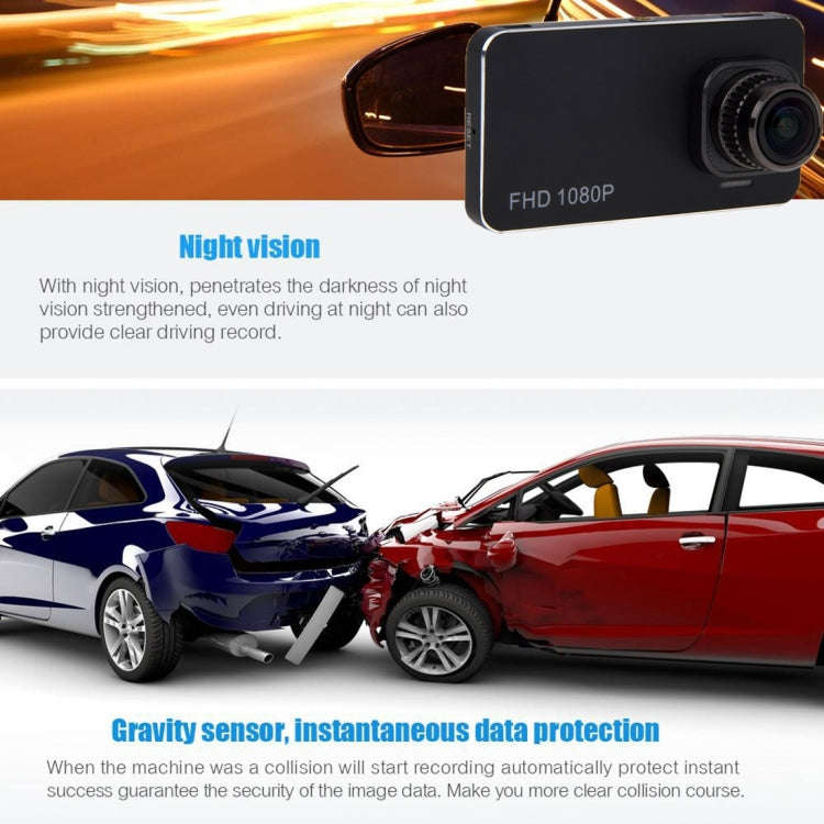 G636 2.7 inch Screen Display Car DVR Recorder, Support Loop Recording / Motion Detection / G-Sens...