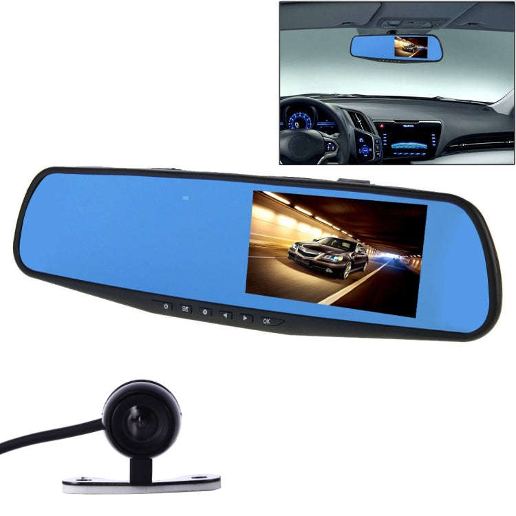 G20 HD 1080P 4.3 inch Screen Display Vehicle DVR with Reversing Camera, Generalplus 2248 Programs...