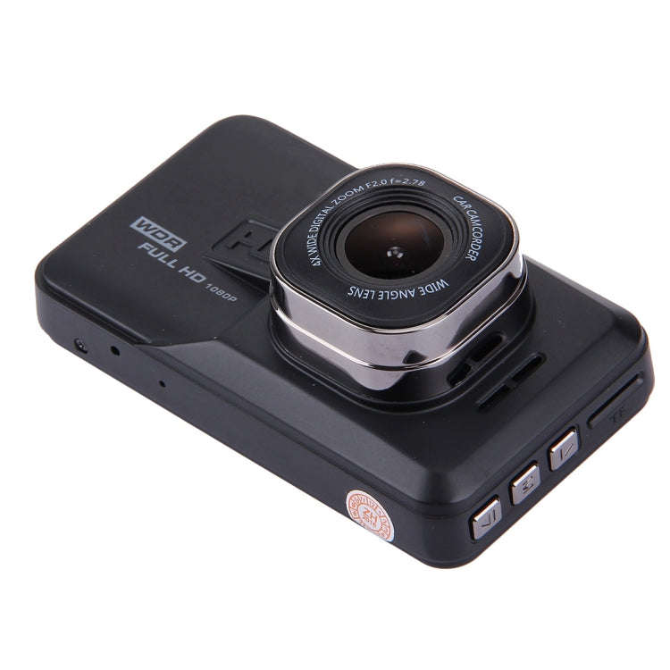 Car DVR Camera 3.0 inch LCD HD 720P 3.0MP Camera 170 Degree Wide Angle Viewing, Support Night Vis...