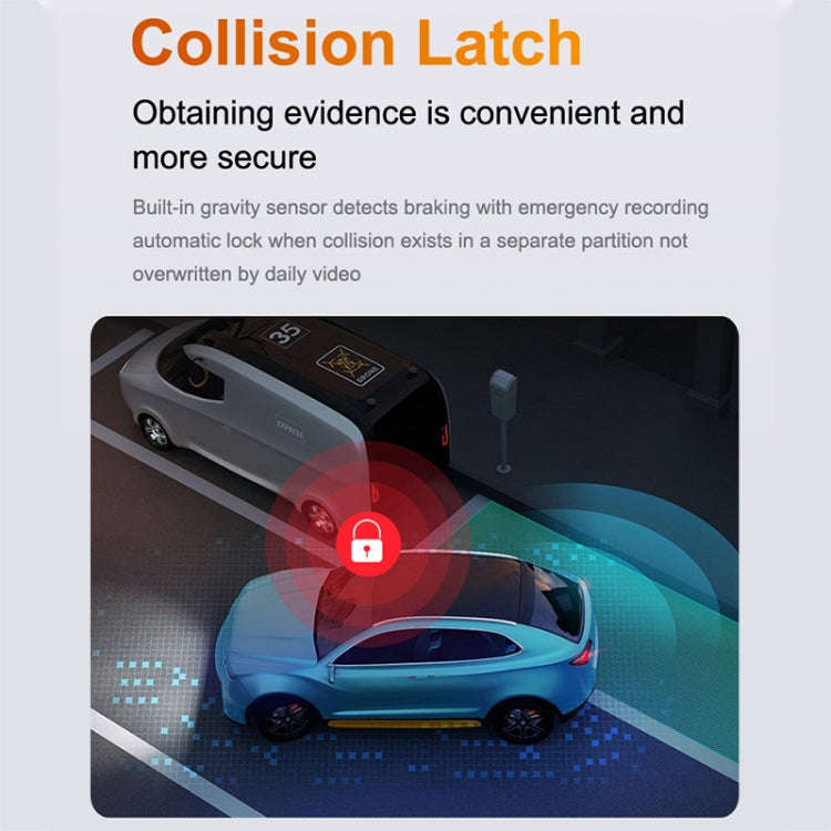 U06 2K Ultra HD Night Vision WiFi Car Driving Recorder Support Mobile APP