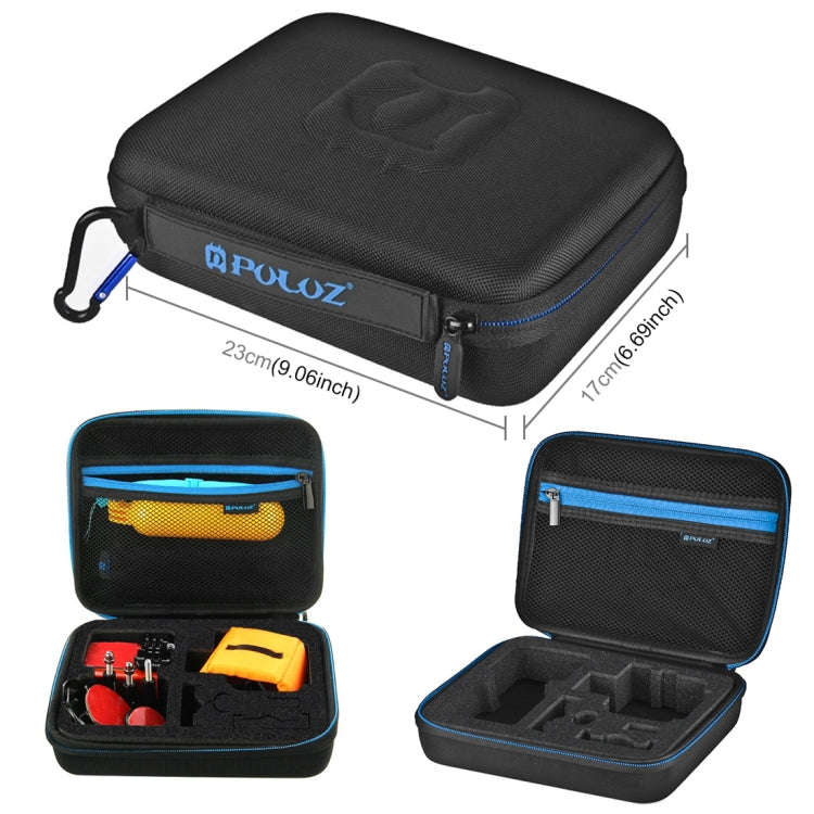 PULUZ 14 in 1 Surfing Accessories Combo Kits with EVA Case (Bobber Hand Grip + Floaty Sponge + Qu...