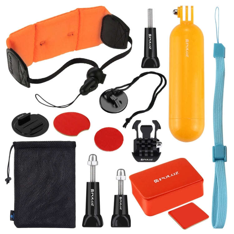 PULUZ 14 in 1 Surfing Accessories Combo Kits (Bobber Hand Grip + Floaty Sponge + Quick Release Bu...