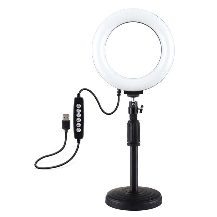 PULUZ 6.2 inch 16cm USB 10 Modes 8 Colors RGBW Dimmable LED Ring Vlogging Photography Video Light...